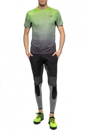Patterned t-shirt with a logo, zdjęcie 2 Patterned t-shirt with a logo od EA7 Emporio Armani